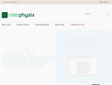 Tablet Screenshot of interphysix.com